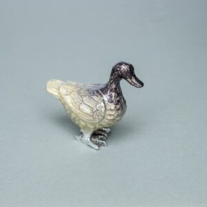 Brushed Silver Duck Small