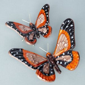 Orange & Black Butterfly Large