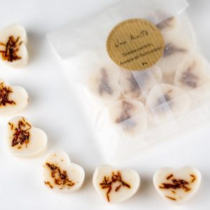Sandalwood, Amber & Patchouli Coconut- Rapeseed Wax Melts