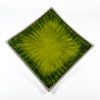 Brushed Forest Green Square Platter 30 cm