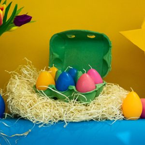 Easter Egg Candles