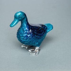 Brushed Aqua Duck Large