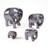 Brushed Black Elephant XL 12cm - Image 2