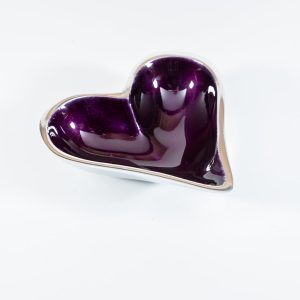 Purple Heart Dish XS 10 cm