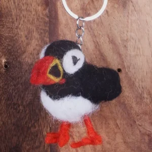 Paul The Puffin Keyring