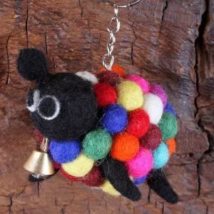 Ziggy Sheep Keyring