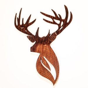 Handmade Sustainable Ecofriendly Stag wall art