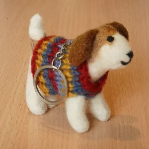 Jack In A Jumper Keyring