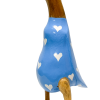 Bamboo Root Ducks Blue With Hearts - 40cm - Image 2