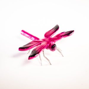 Brushed Pink Dragonfly Small