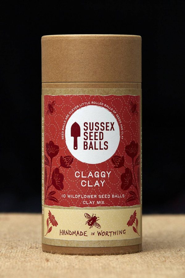 “Claggy Clay” seed ball tube (for clay soils)