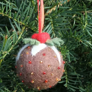 Pudding Christmas Decoration