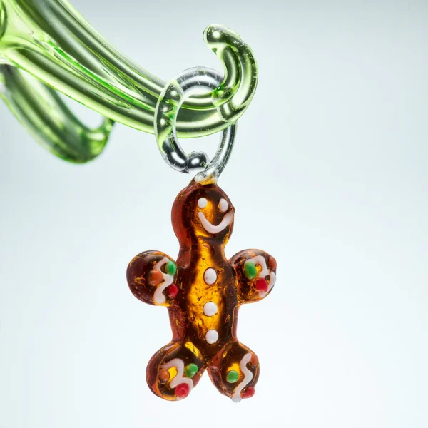 Handcrafted Glass Christmas tree and decorations 20cm - Image 3