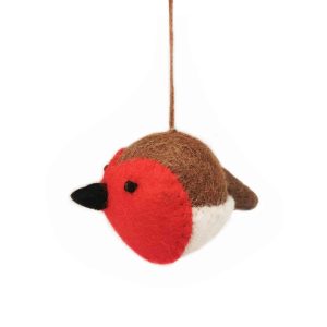Sweetheart Robin Hanging Christmas Tree Decoration