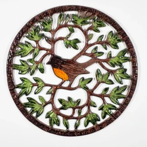 Handmade Sustainable Eco Friendly Wall Art Robin of Life