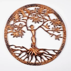 Handmade Sustainable Eco Friendly Wall Art Copper Lady Tree of Life