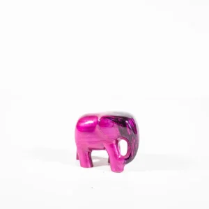 Elephant Pink Trunks Down Handmade Recycled Medium