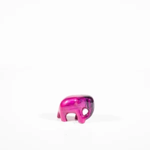 Elephant Pink Trunks Down Handmade Recycled  Small 5cm