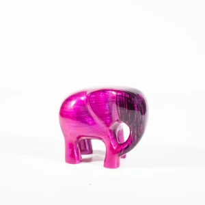 Elephant Pink Trunks Down Handmade Recycled Large