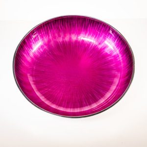 Brushed Pink  Fruit Bowl  25cm