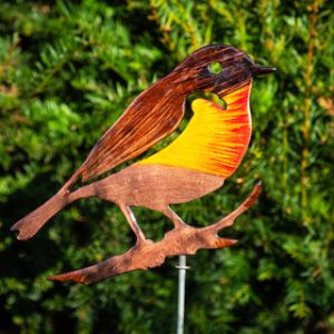 Handmade Sustainable Eco Friendly Wall Art Robin