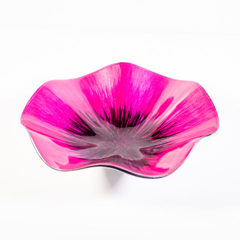 Brushed Pink Poppy Bowl Medium 20cm
