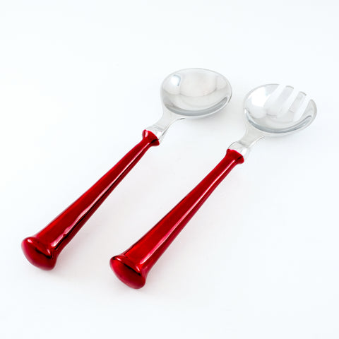 Red Salad Servers